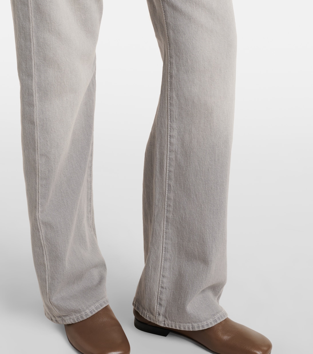 Tess mid-rise straight jeans | 7 For All Mankind