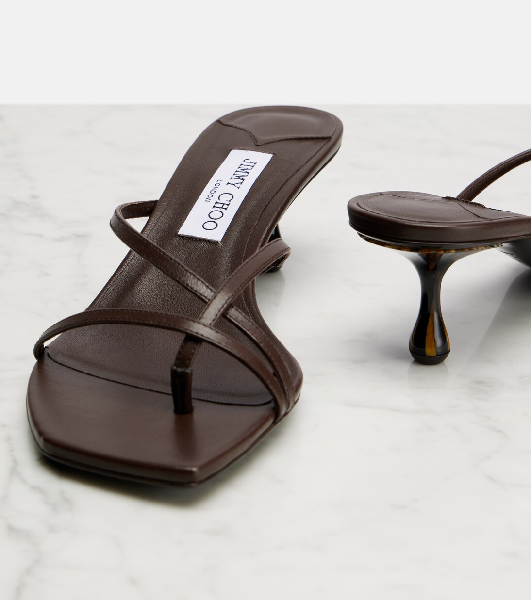 Sandalen Etana 50 aus Leder | Jimmy Choo