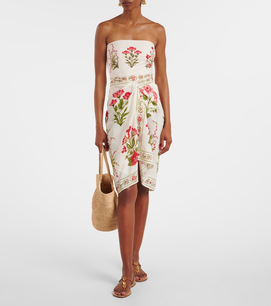 Pareo Emelina aus Baumwolle und Seide | Agua by Agua Bendita