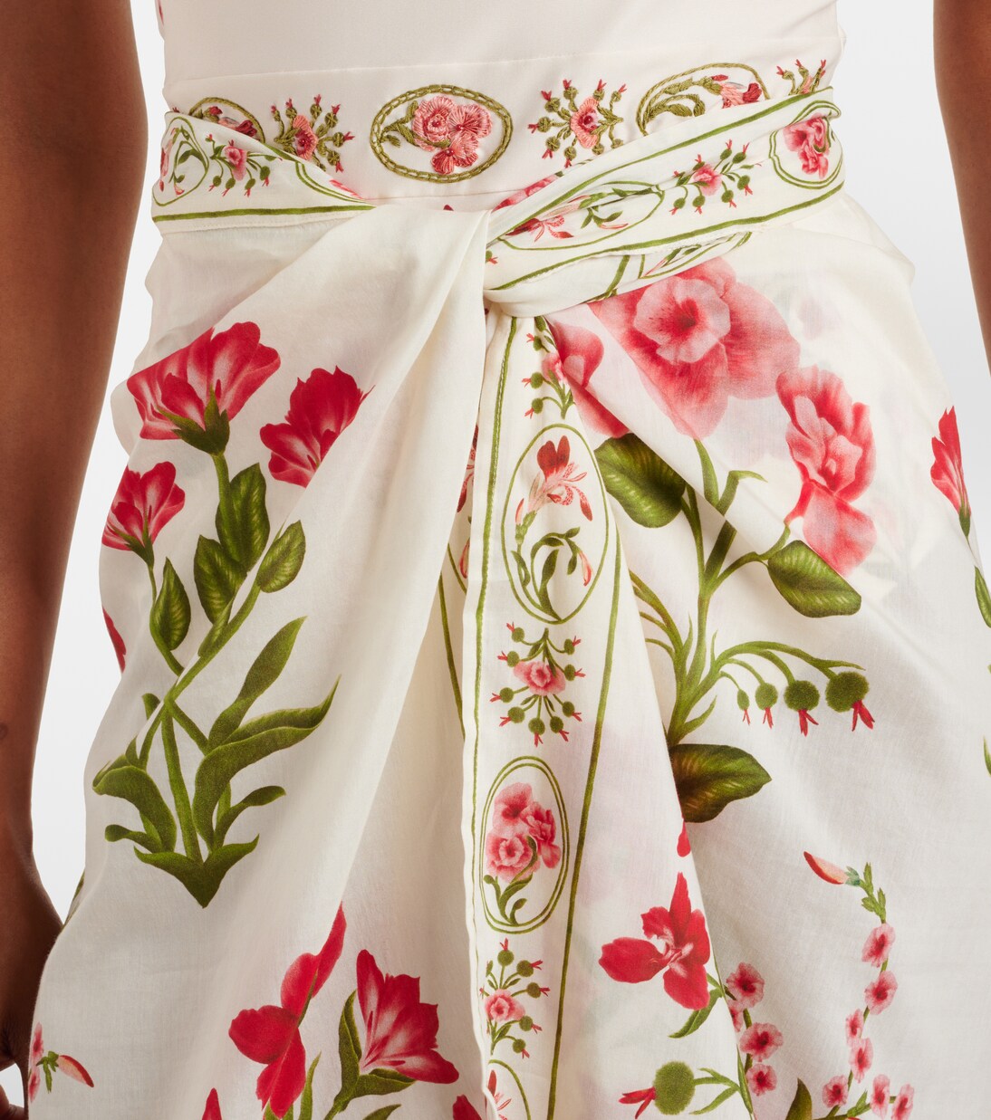 Pareo Emelina aus Baumwolle und Seide | Agua by Agua Bendita