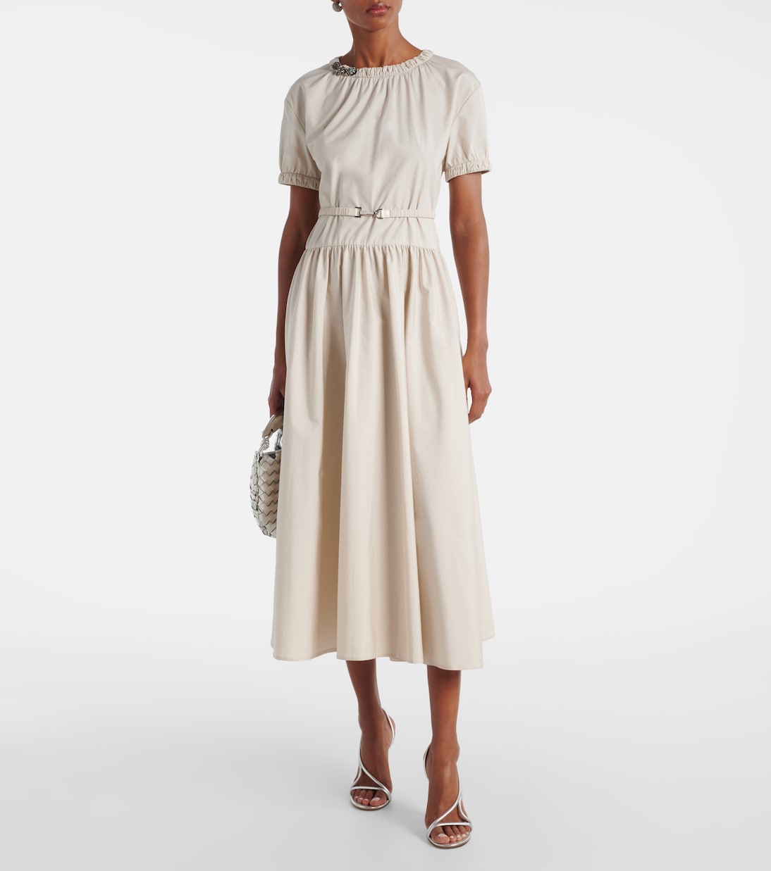 Abito midi in popeline di cotone Terry | 'S Max Mara