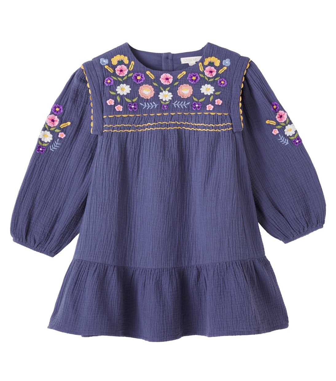 Isatys embroidered cotton gauze dress | Louise Misha