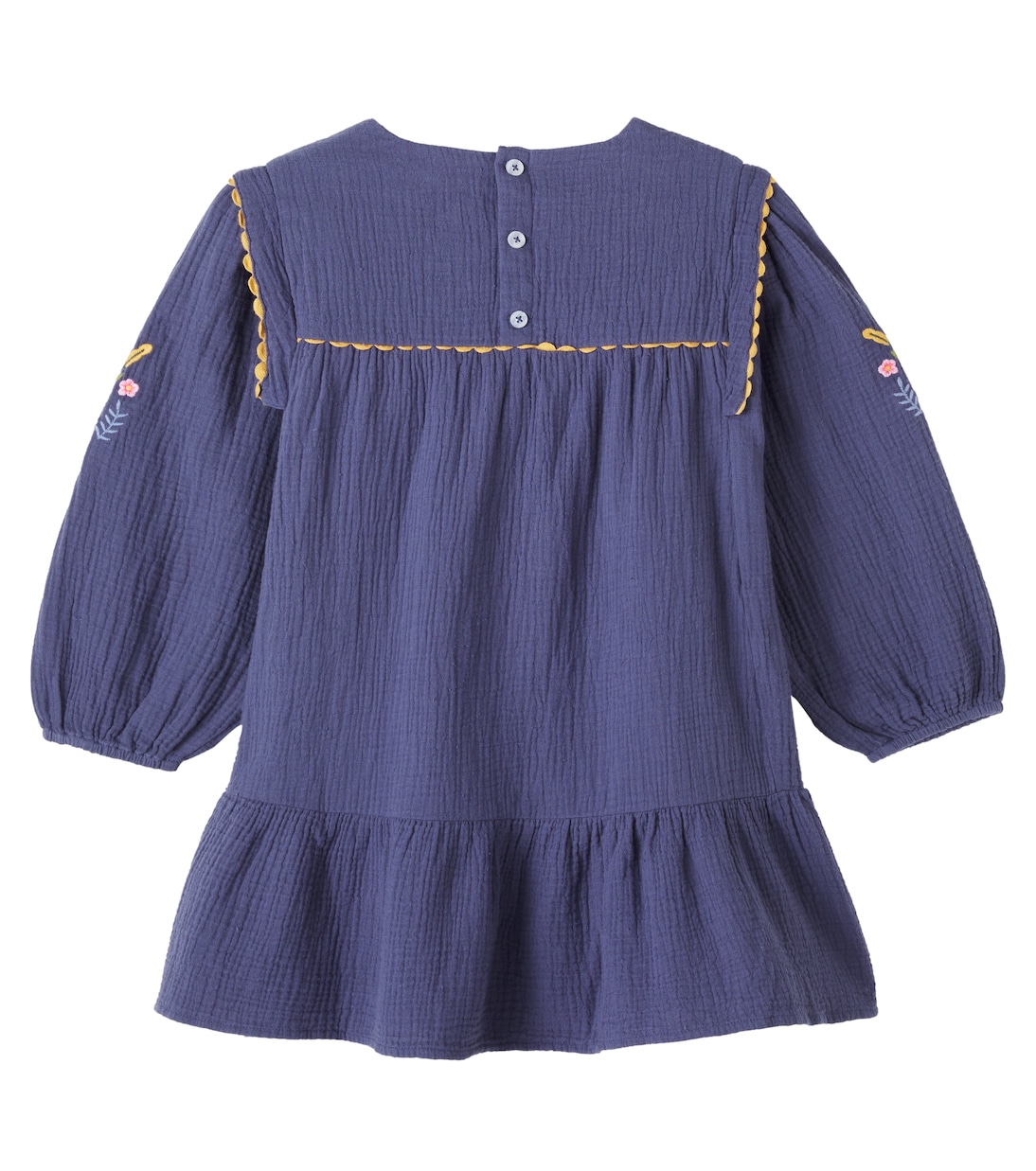 Isatys embroidered cotton gauze dress | Louise Misha