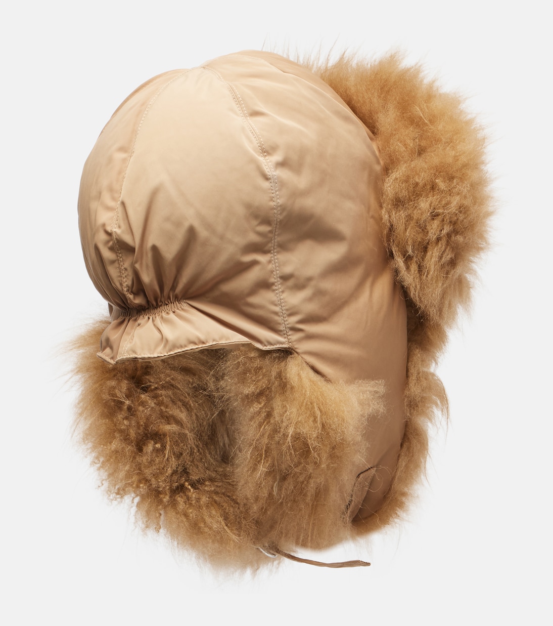 Cappello in piuma con shearling | Yves Salomon