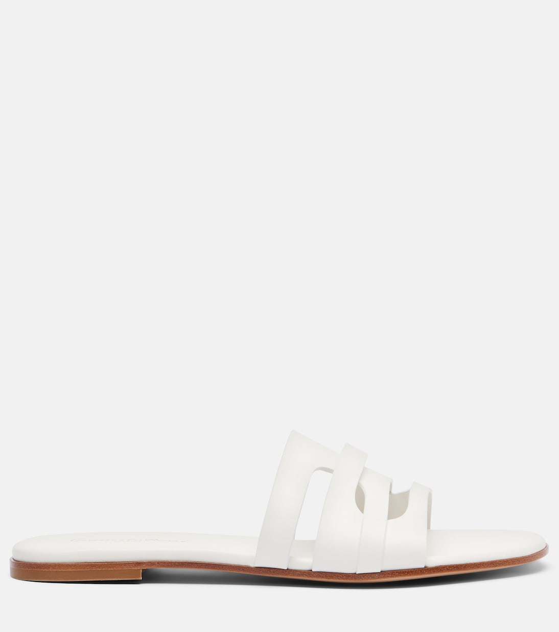 Pantoletten aus Leder | Gianvito Rossi