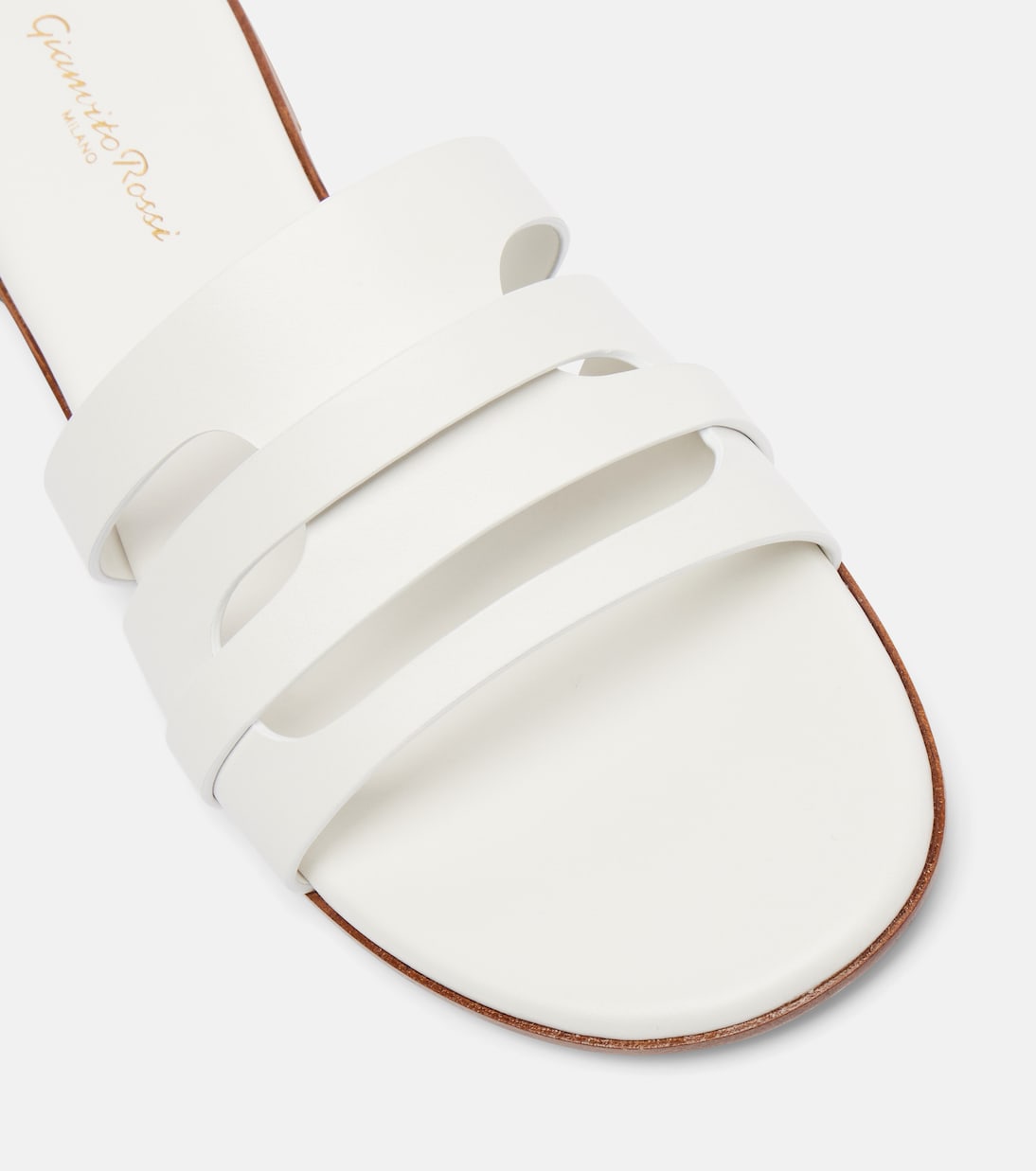 Pantoletten aus Leder | Gianvito Rossi