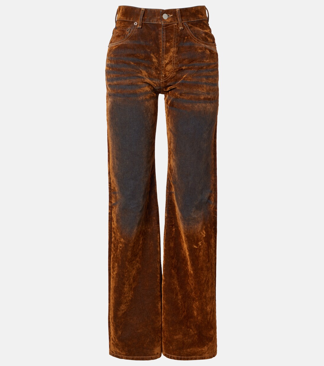 Mid-rise wide-leg jeans | Acne Studios
