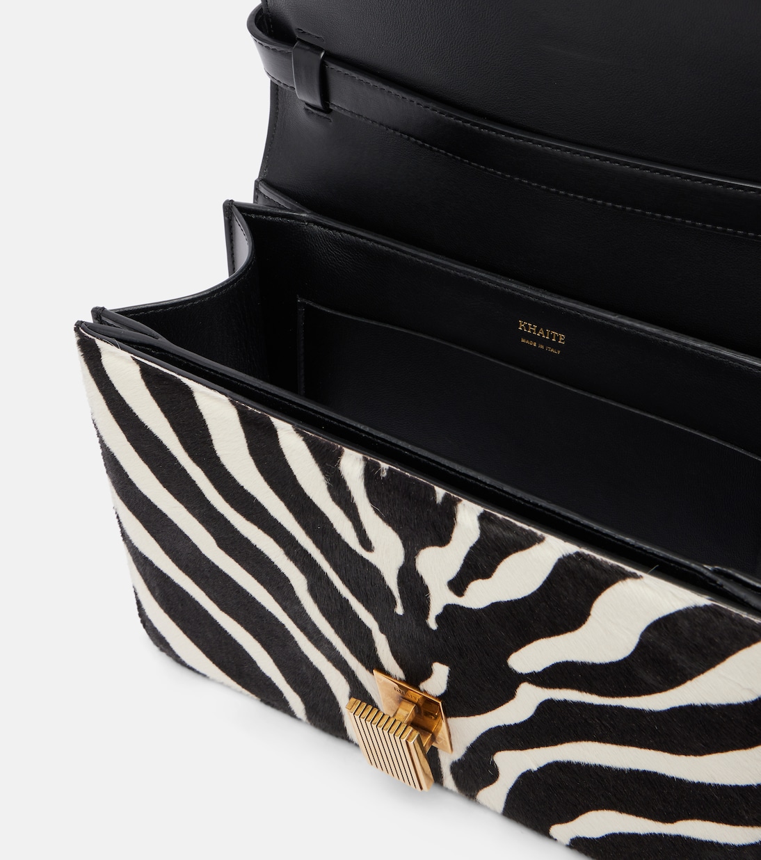 Sac à bandoulière Blake en cuir façon poulain | Khaite