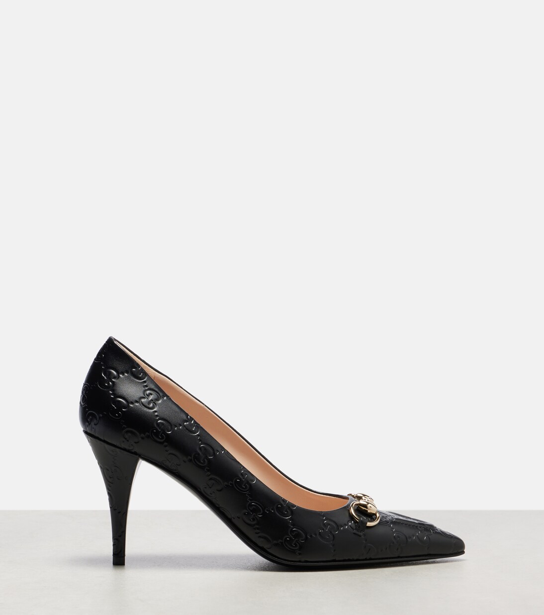 Pumps Erin GG Horsebit aus Leder | Gucci