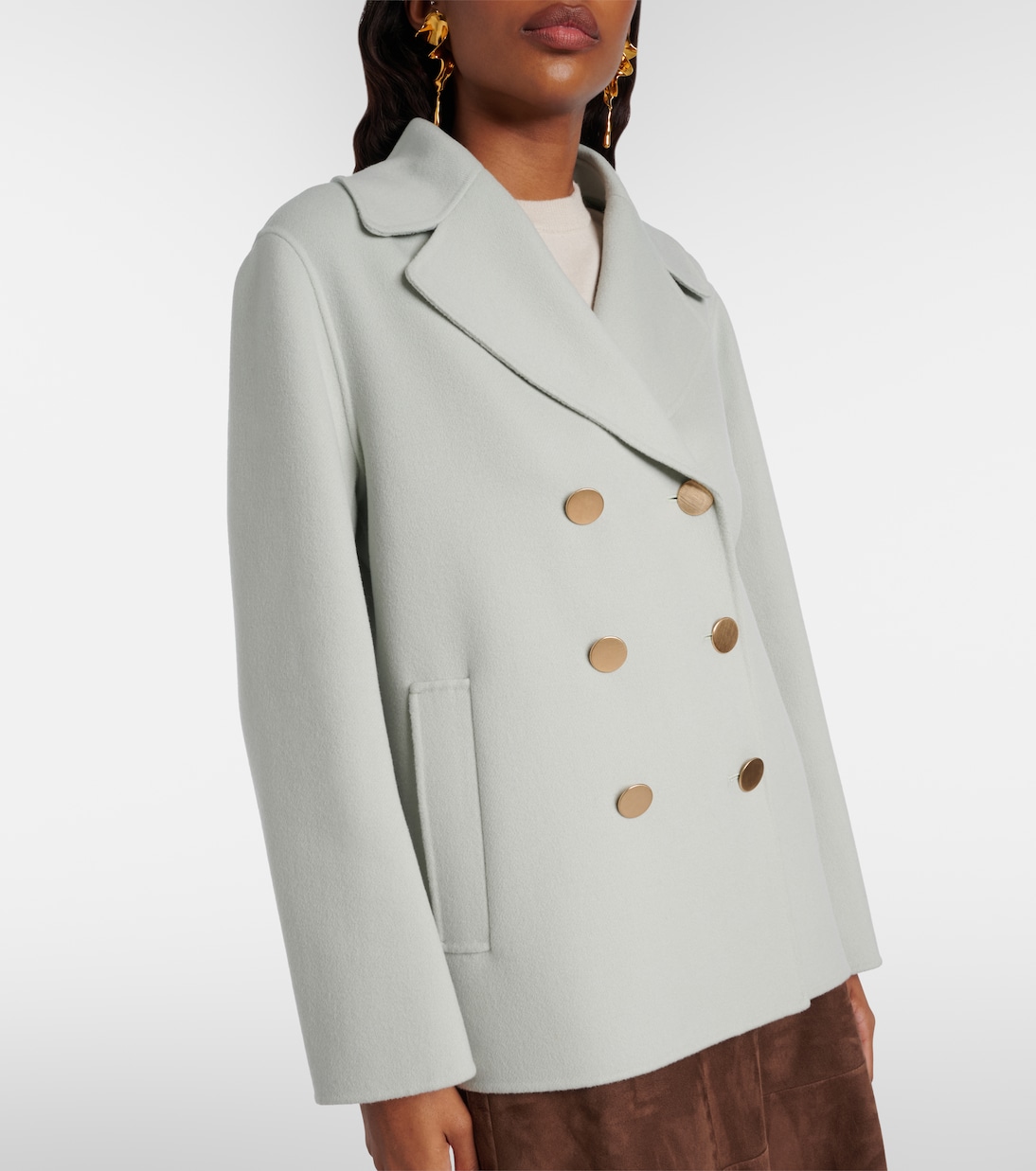 Margot double-breasted virgin wool jacket | 'S Max Mara