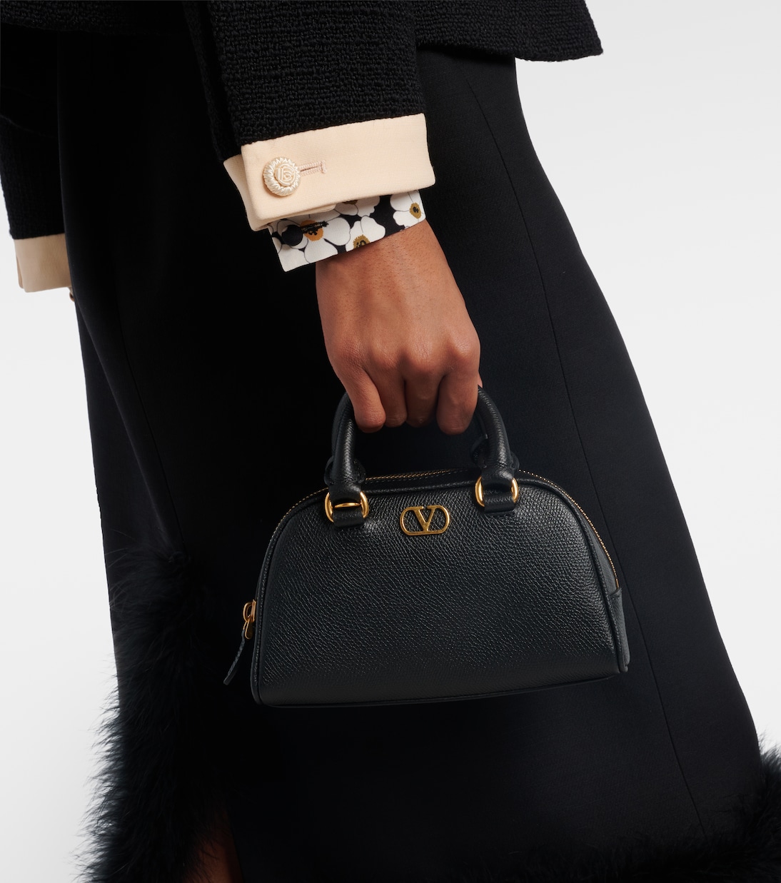 Tote Bag VLogo aus Leder | Valentino Garavani