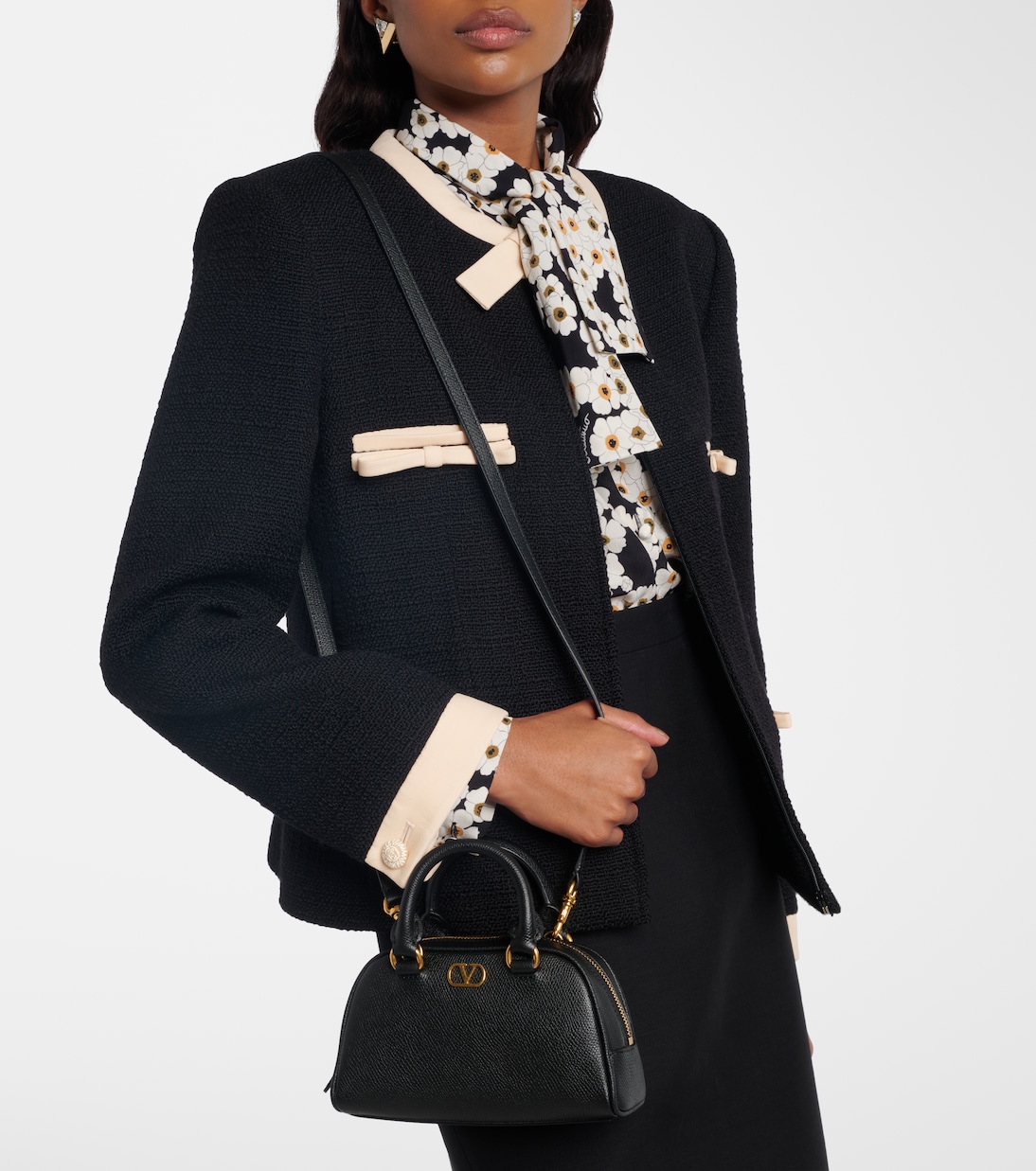 Tote Bag VLogo aus Leder | Valentino Garavani