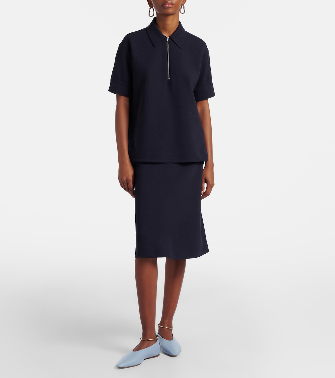 Polohemd aus Jersey | Jil Sander