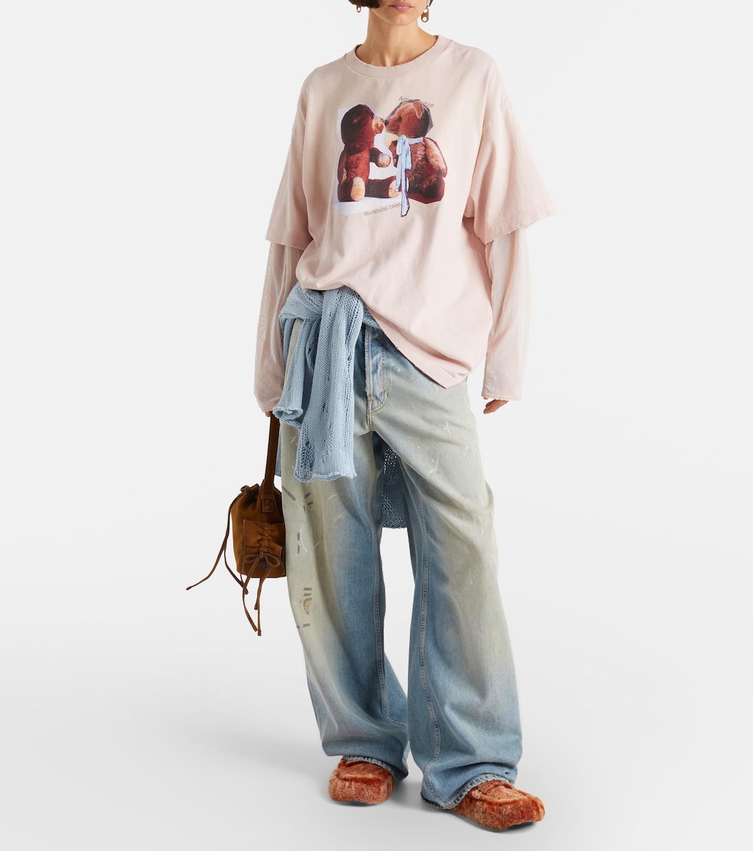 Loafers Bojan aus Shearling | Acne Studios