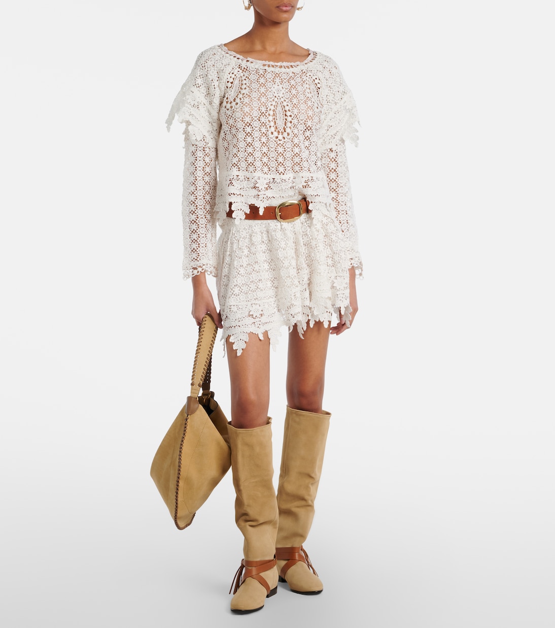 Stiefel Silmon aus Veloursleder | Isabel Marant