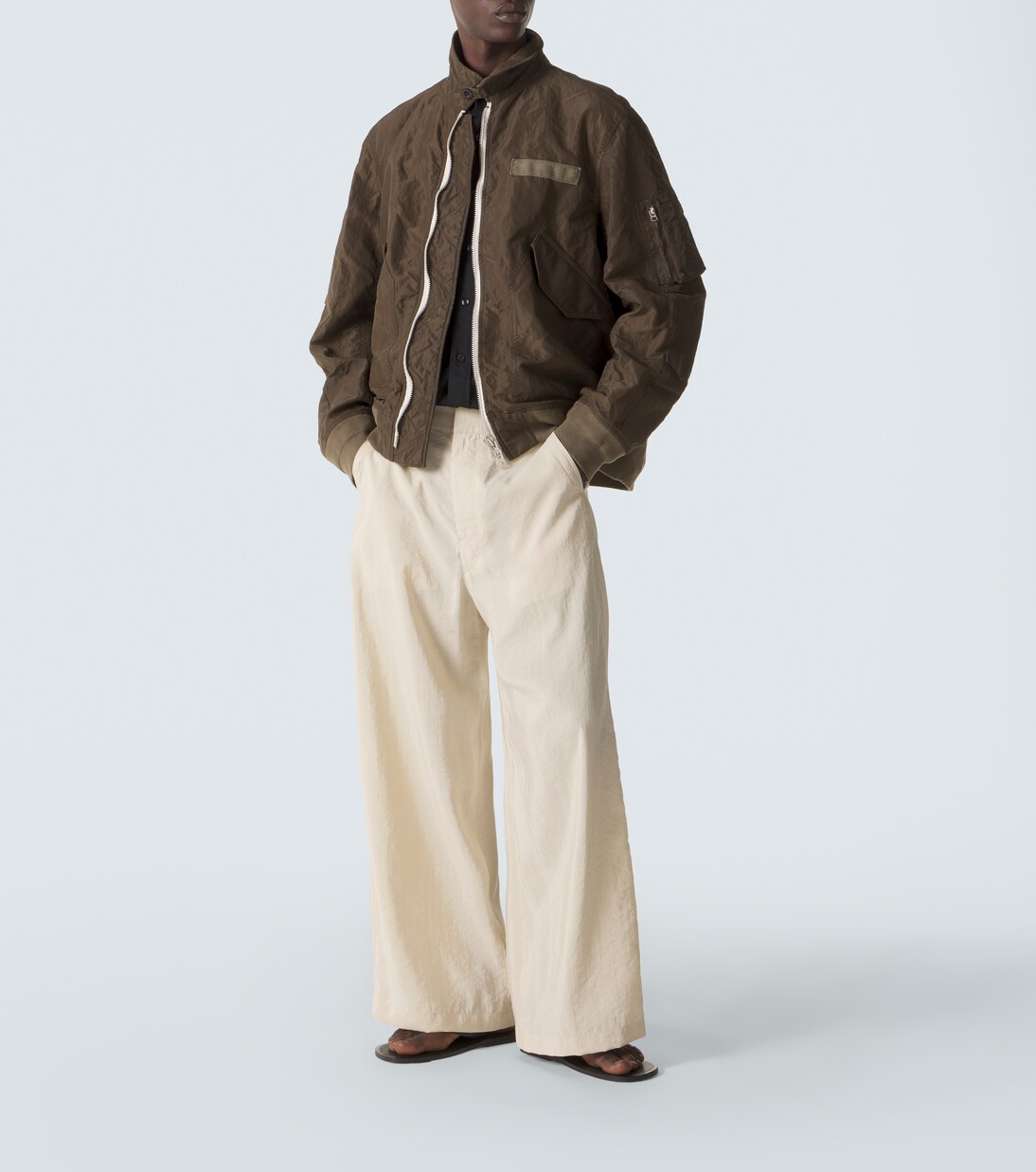 Twill blouson jacket | Sacai