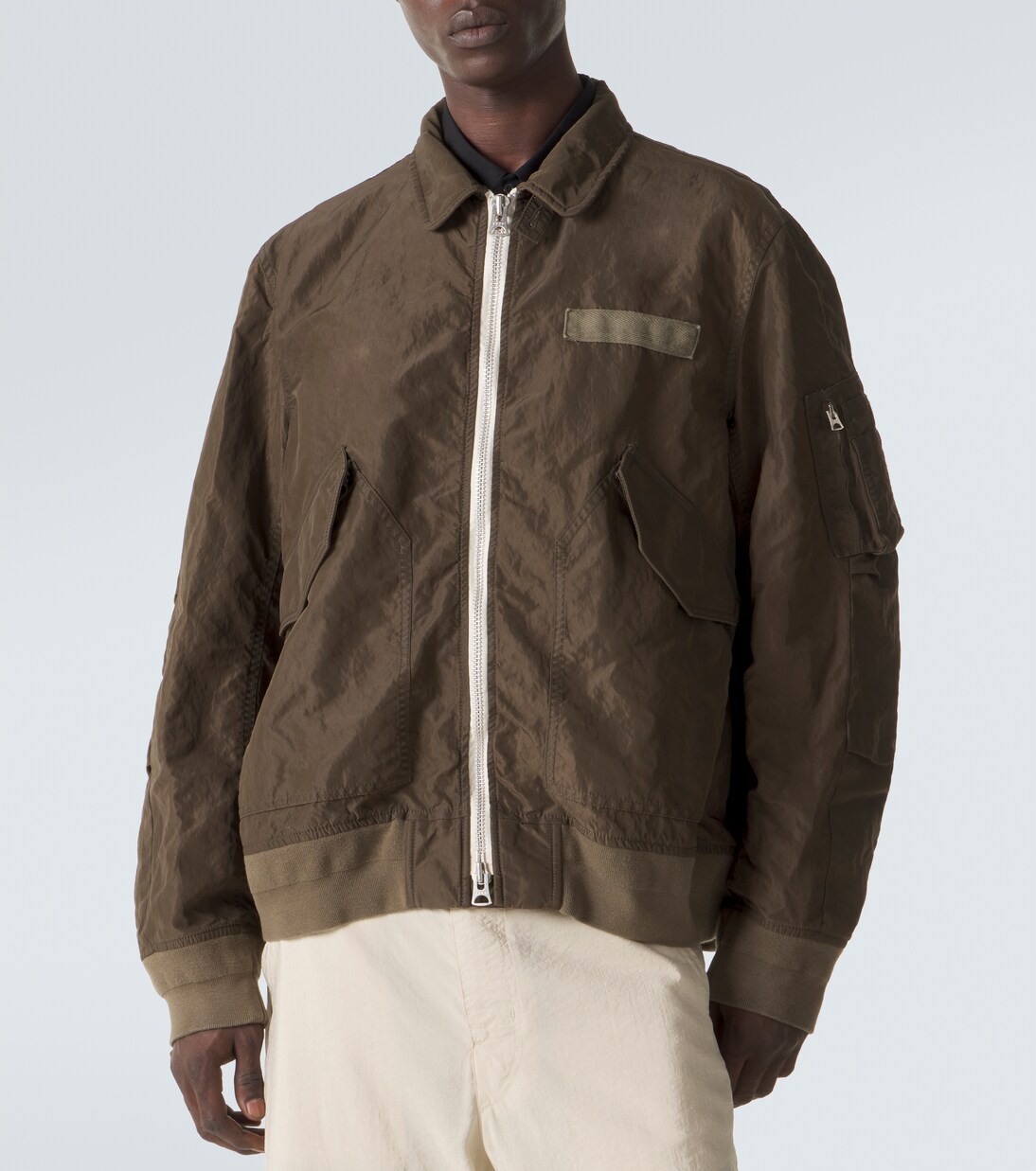 Twill blouson jacket | Sacai