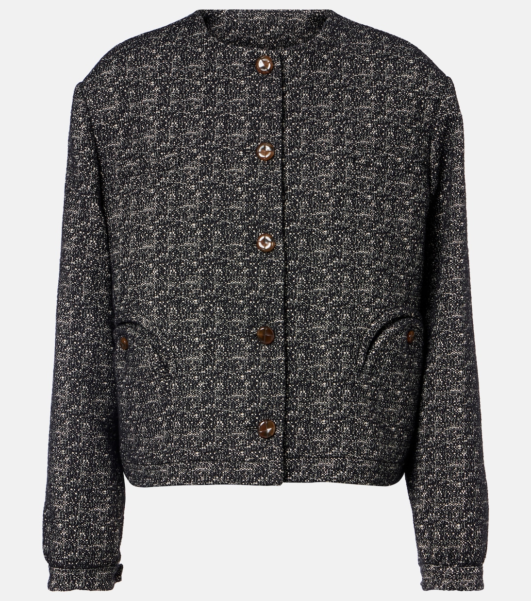 Veste Antalya mélange en coton mélangé | Blazé Milano