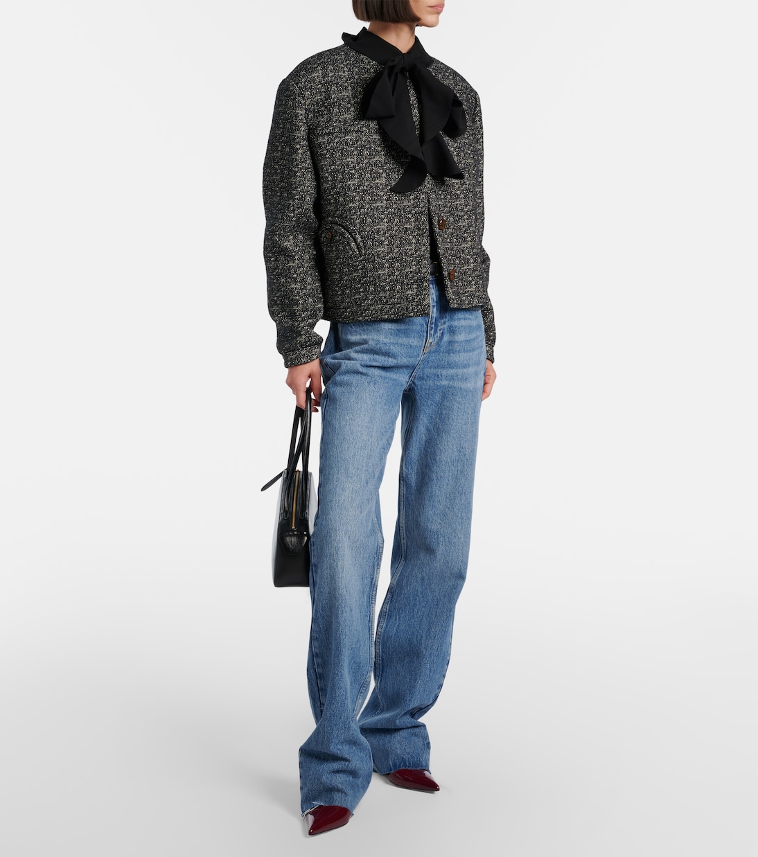 Veste Antalya mélange en coton mélangé | Blazé Milano