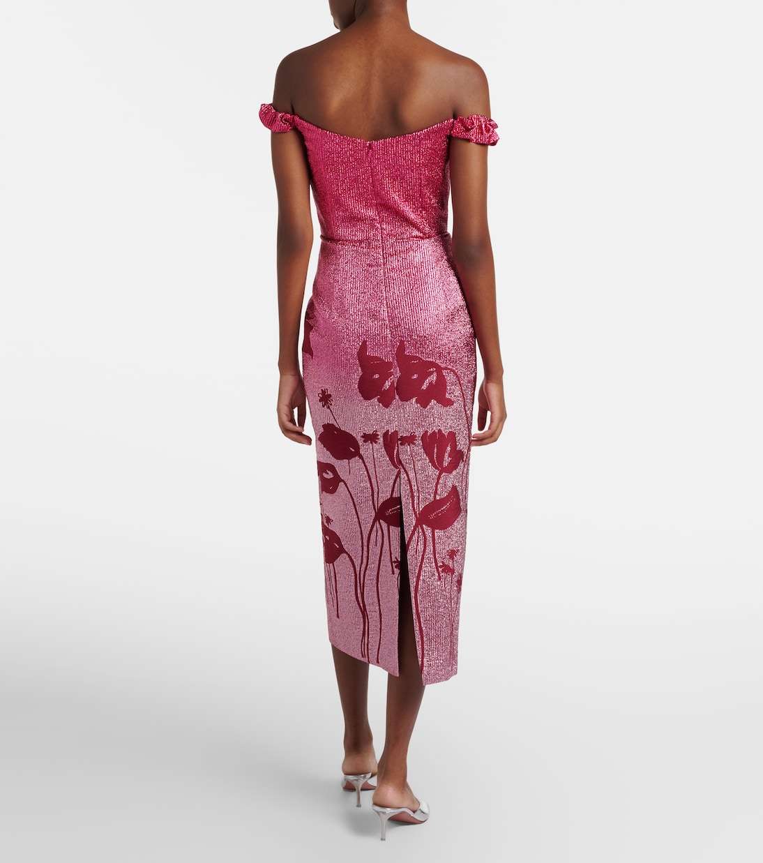 Bustier-Kleid Amina aus Lamé | Markarian