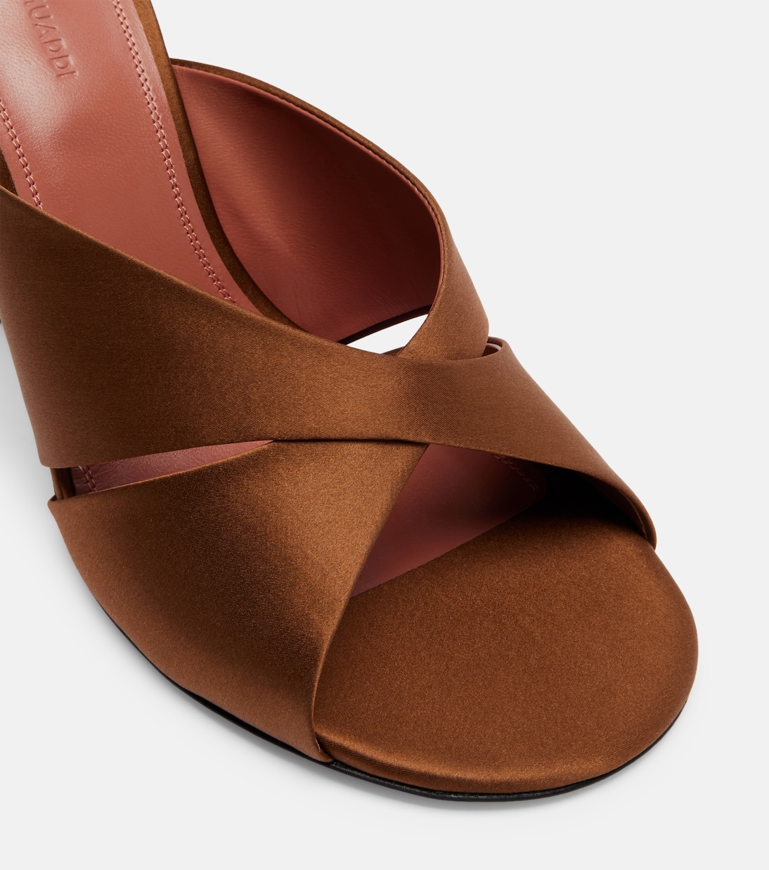 Salma satin mules | Amina Muaddi