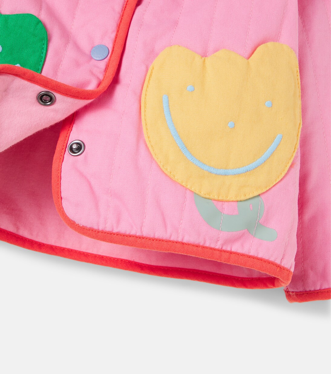 Baby embroidered quilted jacket | Stella McCartney Kids