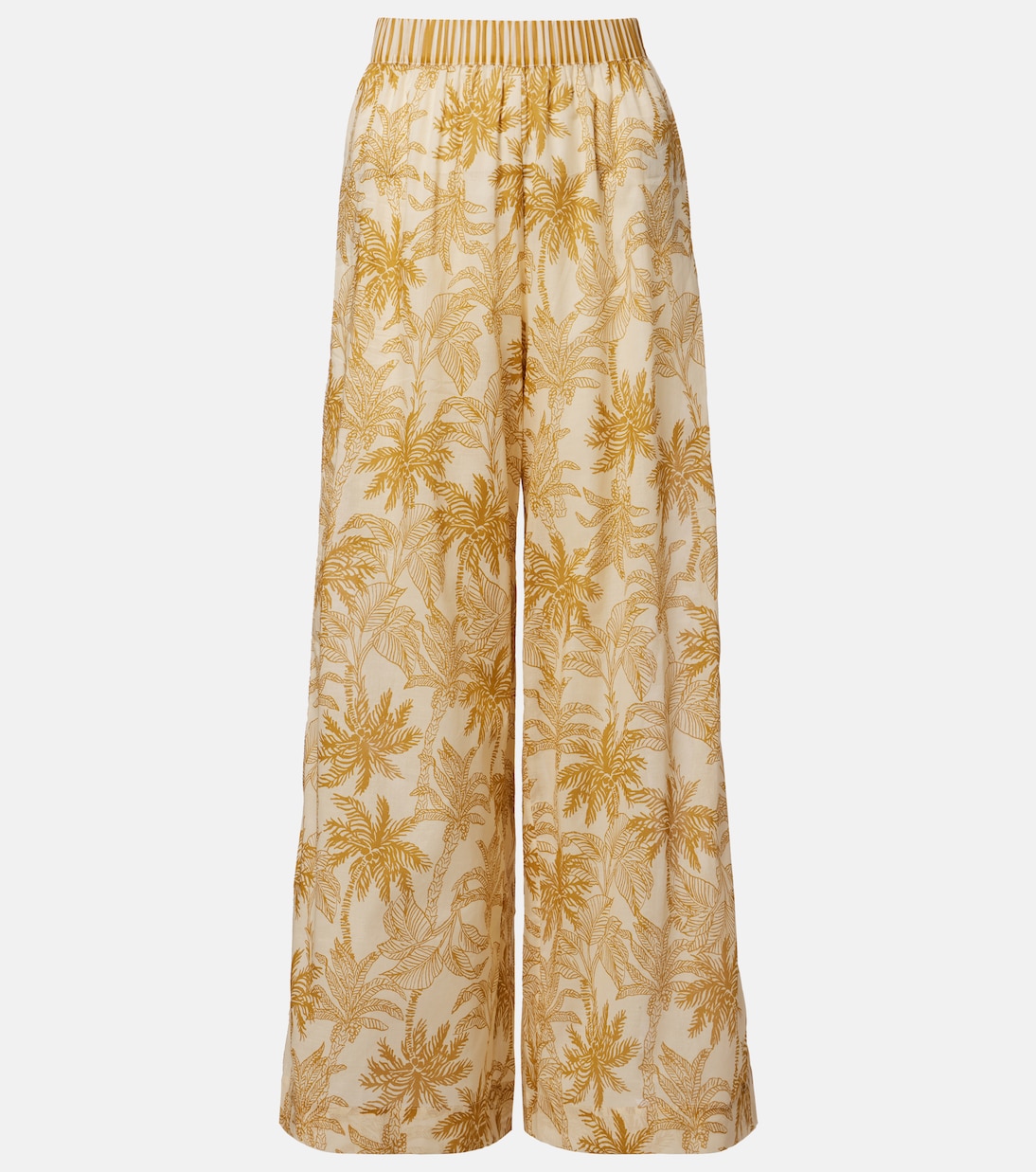 Itinerant printed cotton wide-leg pants | Eres