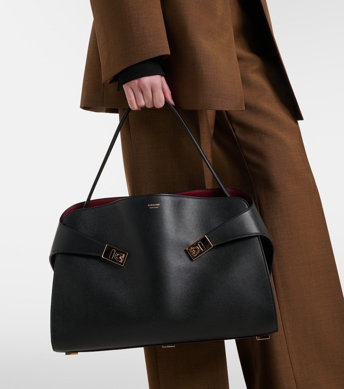 Sac Hug Large en cuir | Ferragamo