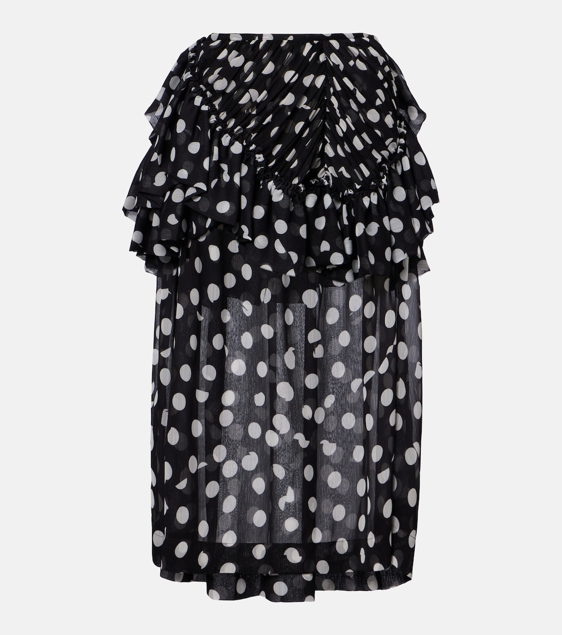 Midirock mit Polka-Dots | Dries Van Noten