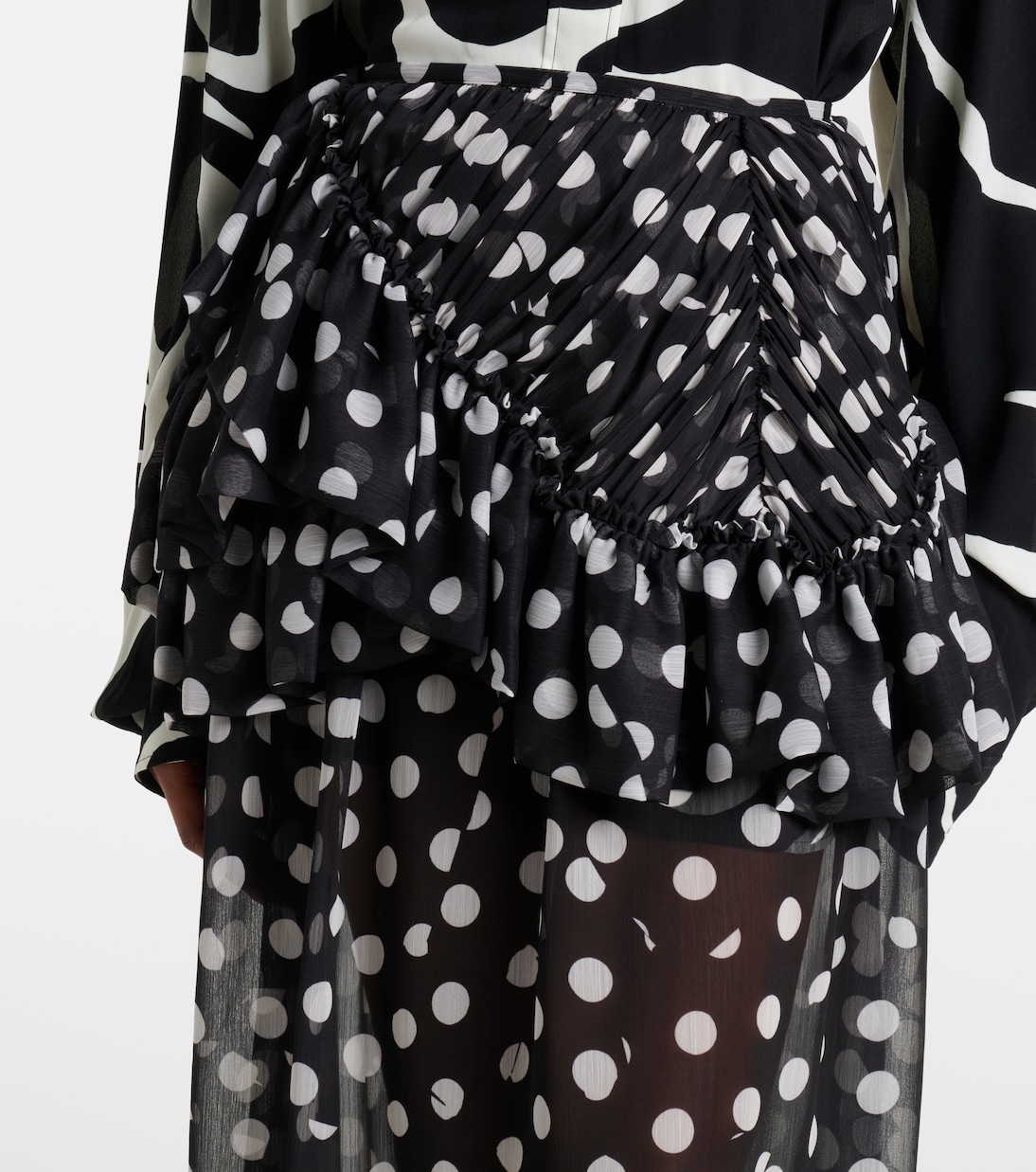 Midirock mit Polka-Dots | Dries Van Noten