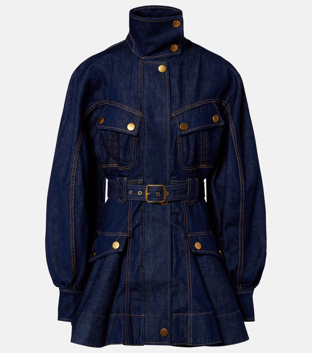 Robe Luna en denim | Zimmermann