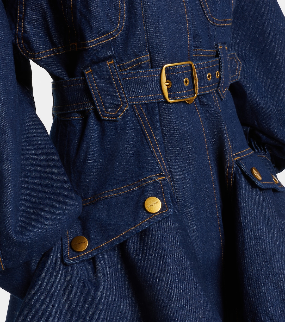 Robe Luna en denim | Zimmermann