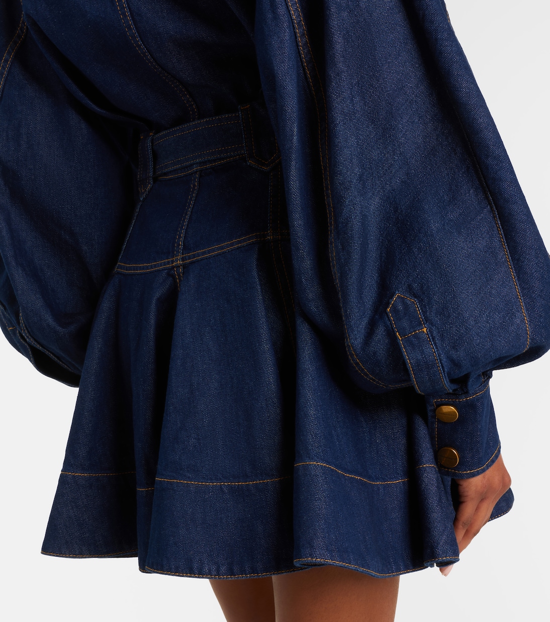 Robe Luna en denim | Zimmermann