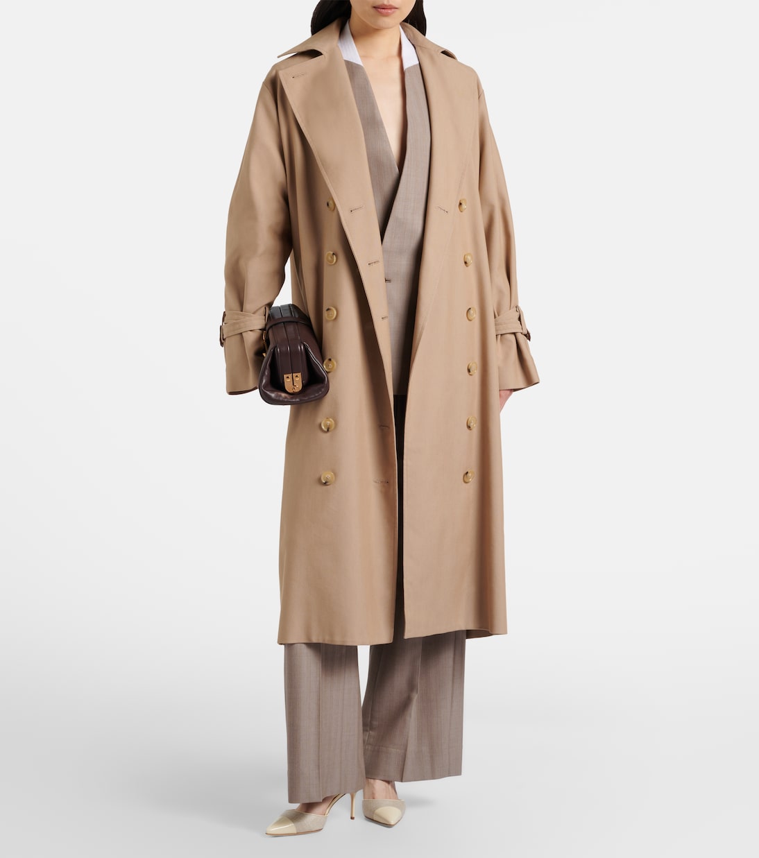 Salones destalonados Capsli con piel | Manolo Blahnik