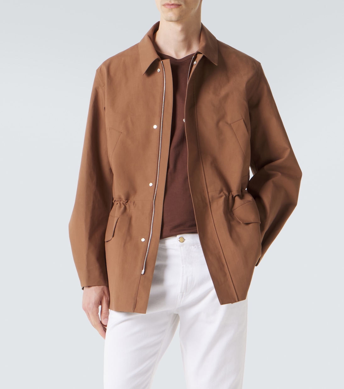 Jacke Country aus Baumwolle und Leinen | Umit Benan