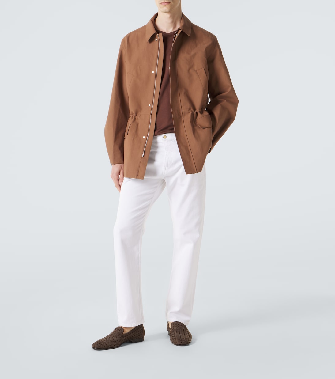 Jacke Country aus Baumwolle und Leinen | Umit Benan