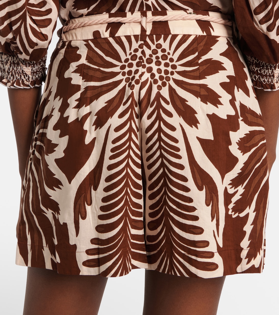 Bedruckte Shorts Chantal aus Baumwolle | Poupette St Barth