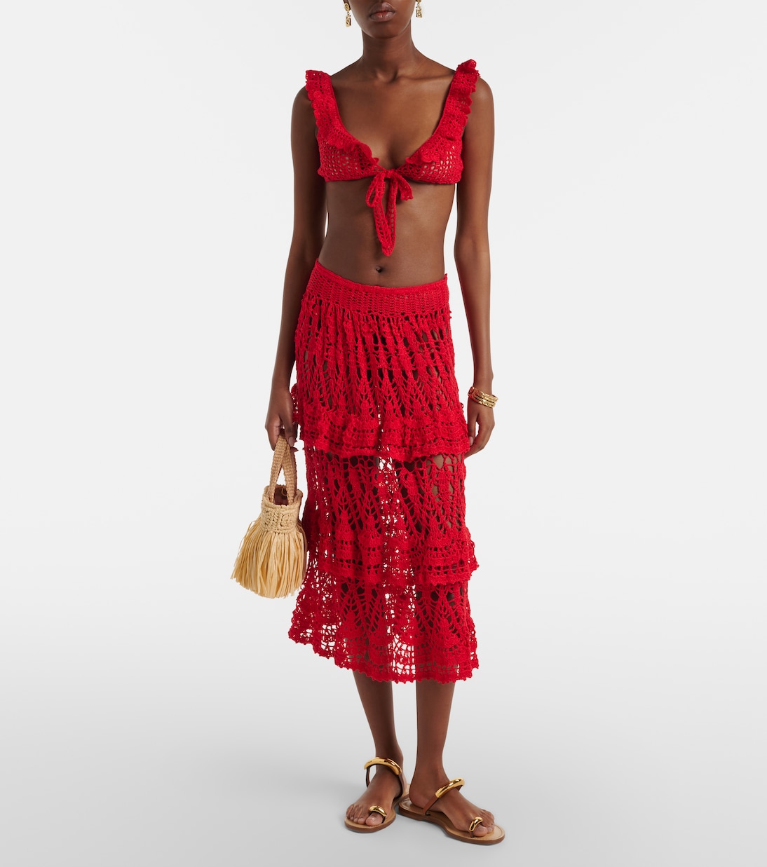 Midirock Elsie aus Häkelstrick | Anna Kosturova