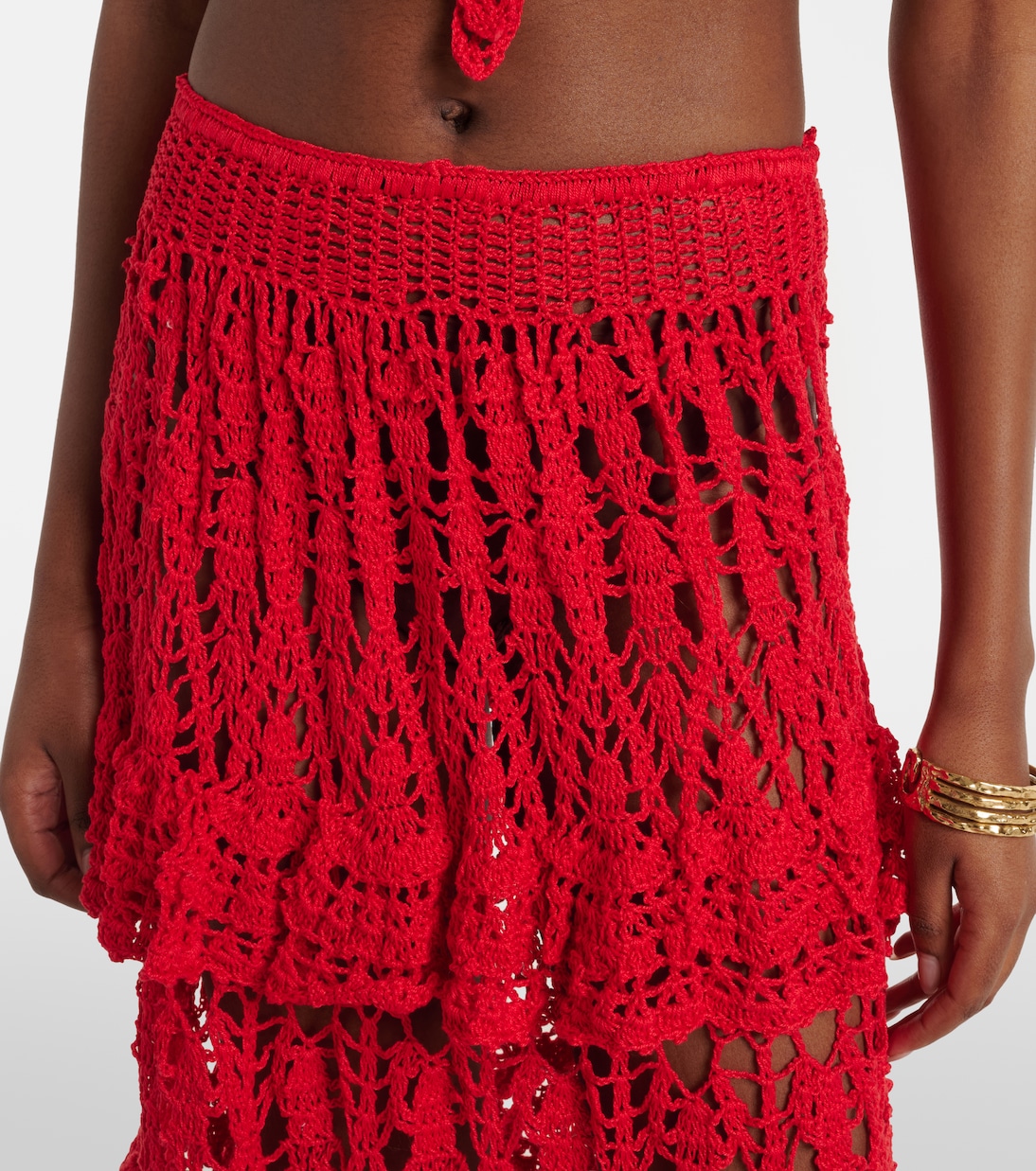 Midirock Elsie aus Häkelstrick | Anna Kosturova