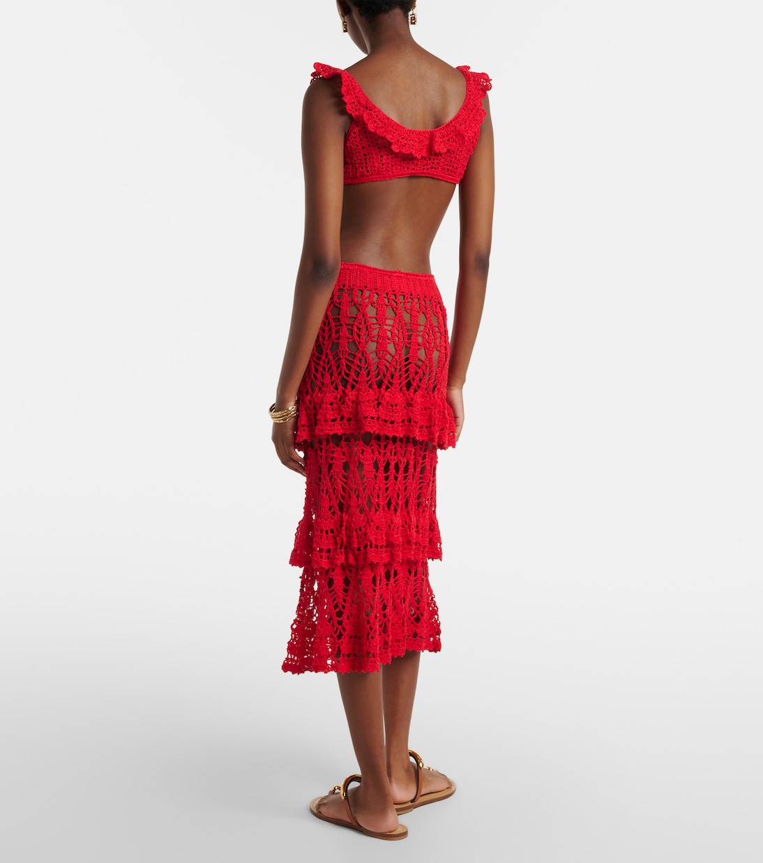 Midirock Elsie aus Häkelstrick | Anna Kosturova