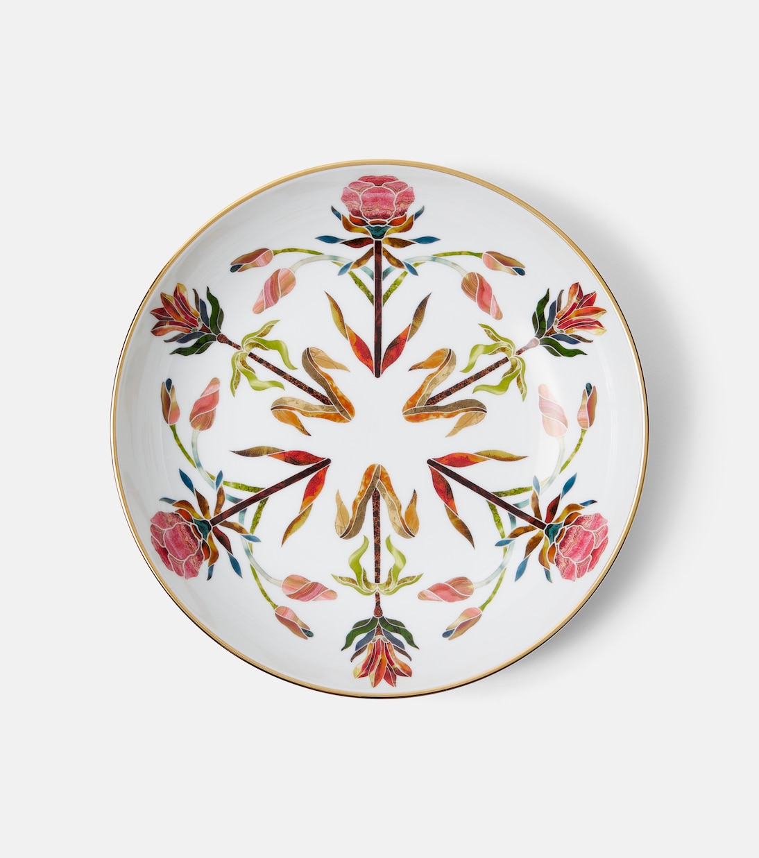 Grand Tour porcelain soup plate | L'Objet