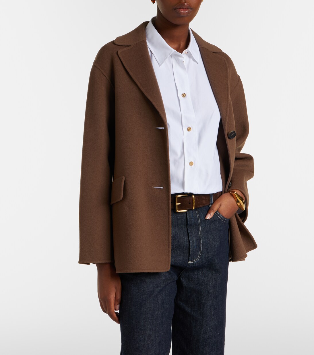 Cotton poplin Oxford shirt | 'S Max Mara