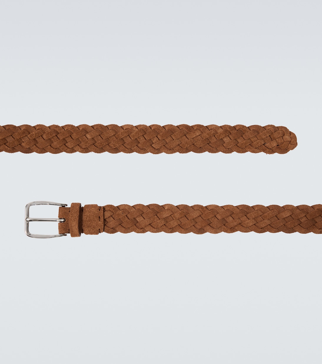 Braided suede belt | Brunello Cucinelli