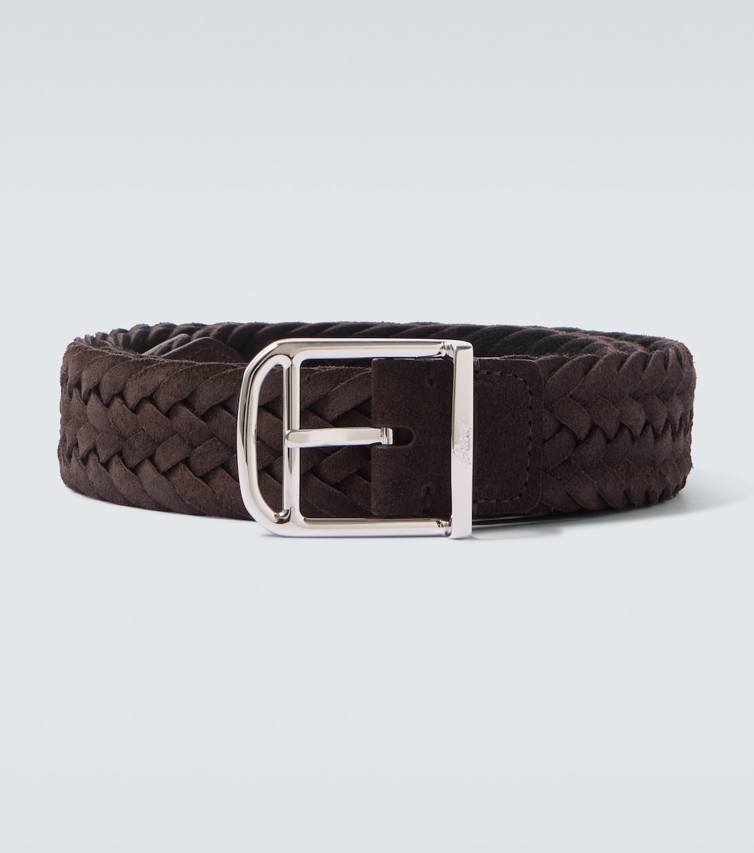 Braided suede belt | Brioni