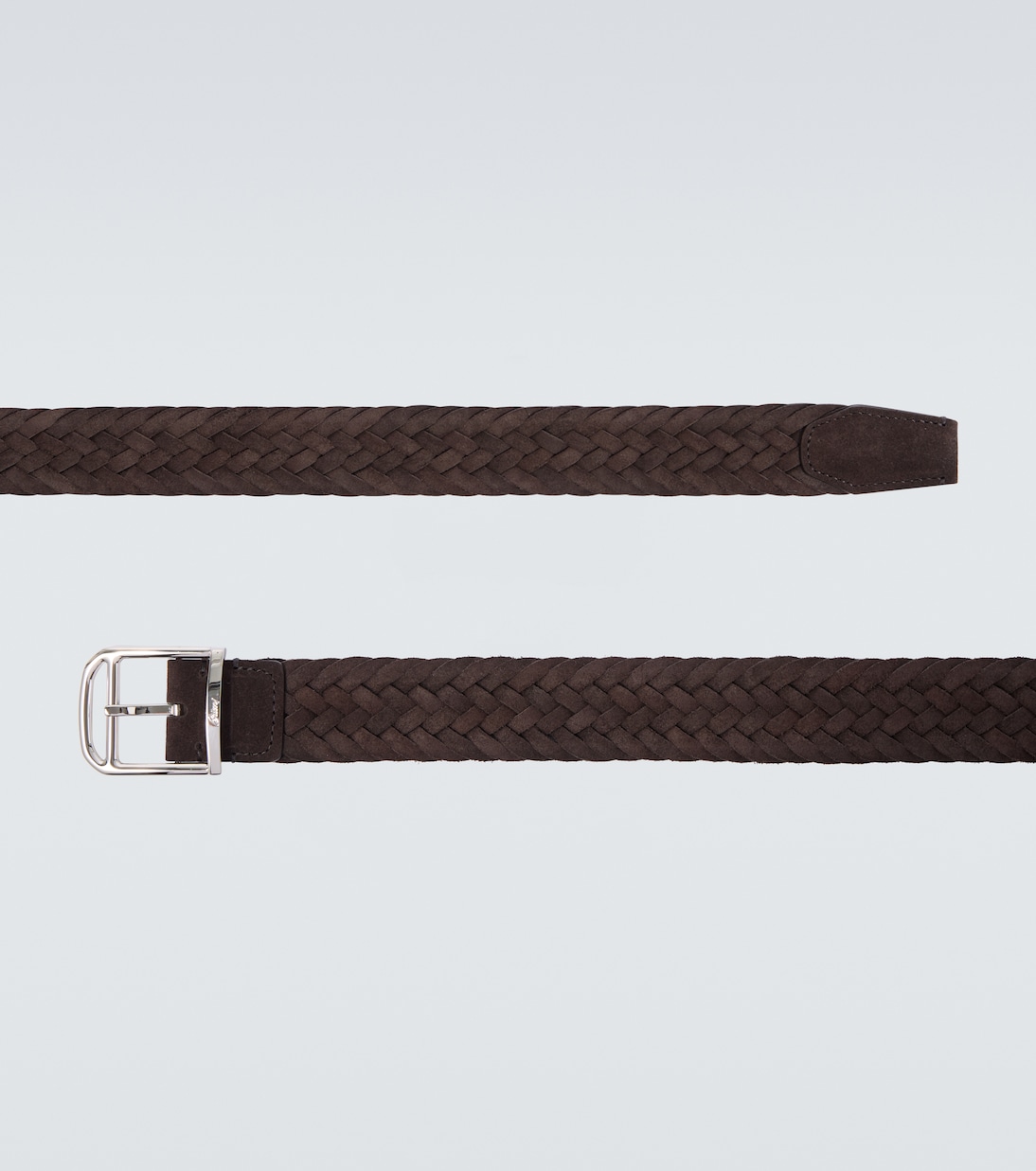 Braided suede belt | Brioni