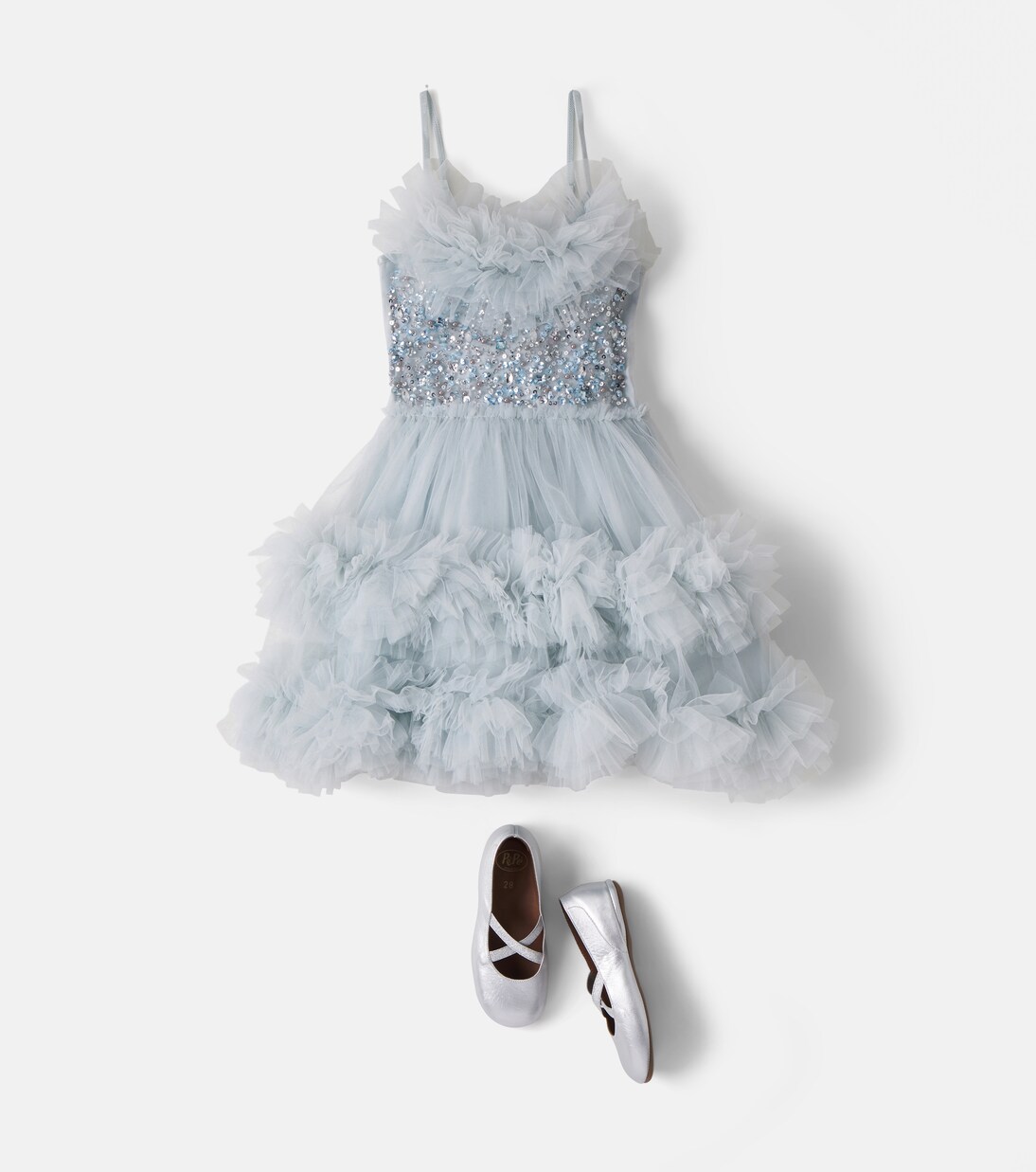 Verziertes Kleid Costal Glow aus Tüll | Tutu Du Monde