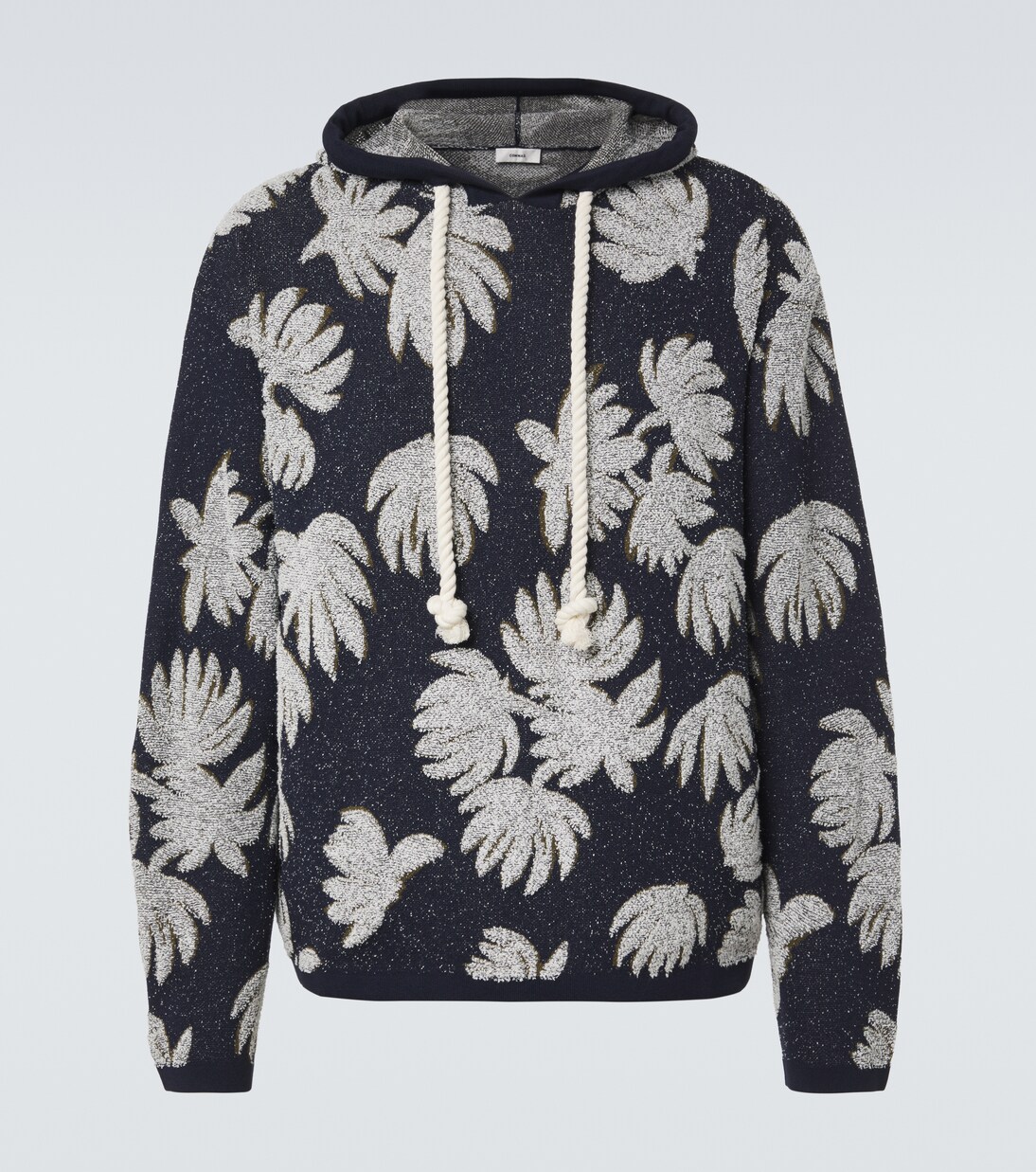 Jacquard terry hoodie | Commas