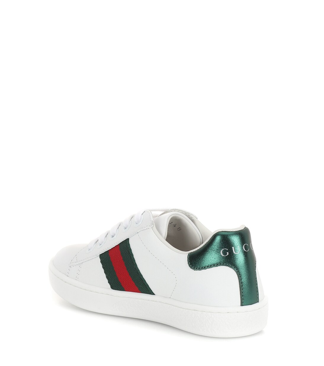 Ace leather sneakers | Gucci Kids