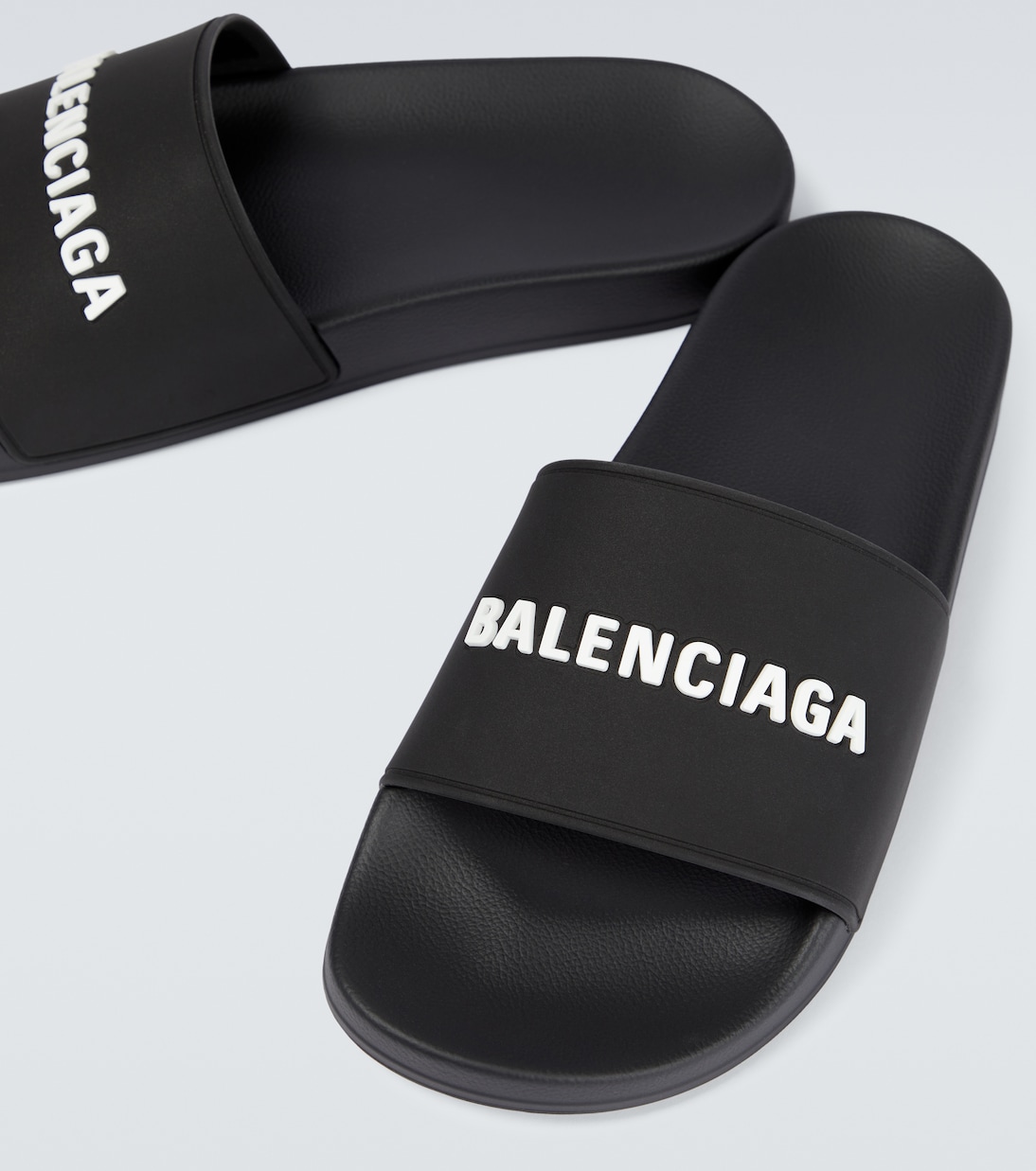 Pool logo rubber slides | Balenciaga