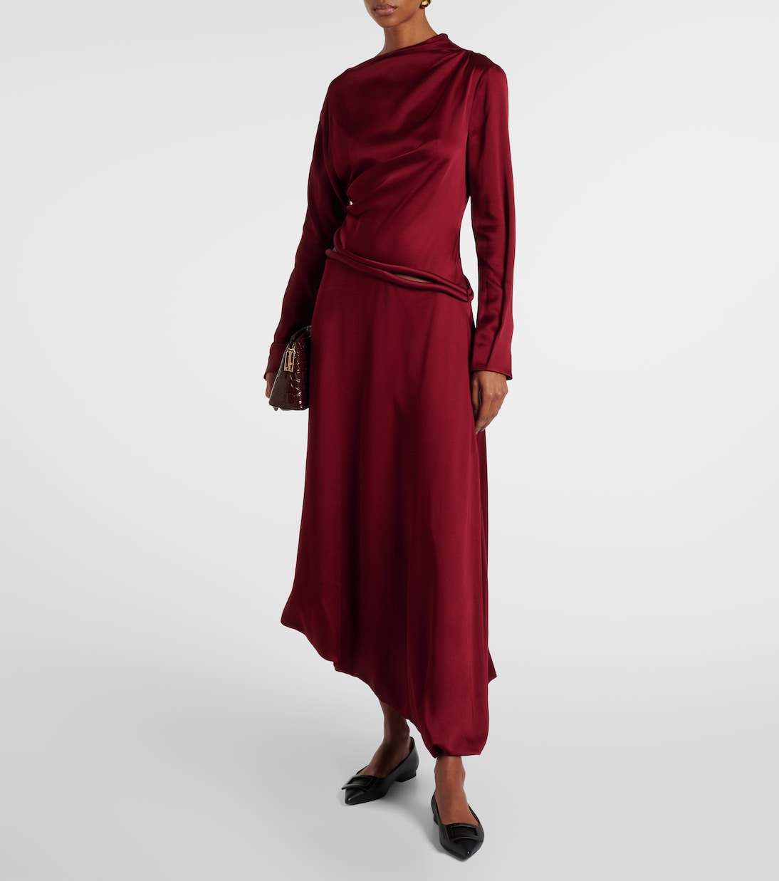 Gommettine Ball leather ballet flats | Roger Vivier